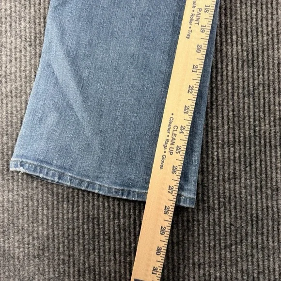 MADEWELL Jeans Women's 27 X 28 Denim Light Wash High-Rise Retro Flare - Picture 10 of 11